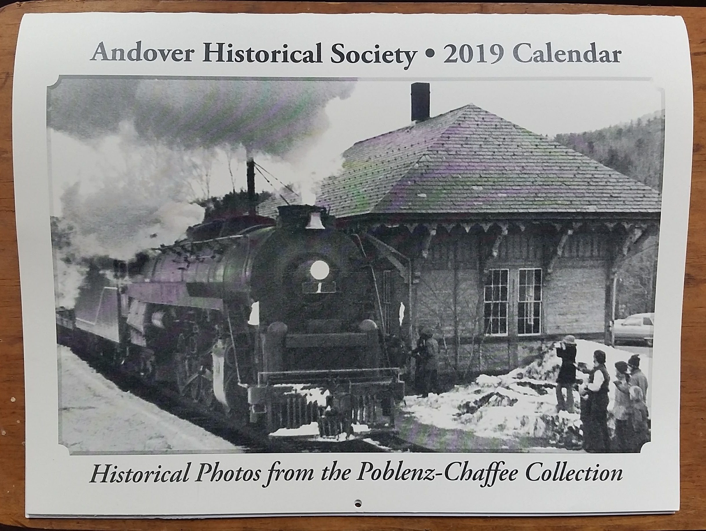 Andover Historical Society 2019 Calendar
